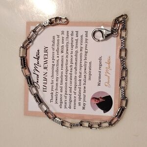 Milor Made in Italy Bronze Silver-plated Bracelet